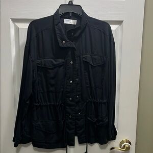 Super light button up shirt/ light jacket.